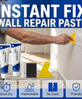 Drywall Repair Kit With Scraper And Quick Drying Mending Agent For Holes And Cracks Includes 2 Tubes Of 250g Each DIY Friendly