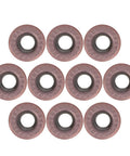 10PCS Fafeicy Round Carbide Milling Inserts Clip Turning Tool For Lathe And Milling Machine Steel Wood Mdf Acrylic Cutting Solid Durability round inserts.