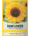 Dwarf Sunflower Seeds For Outdoor Gardens Yellow Sunspot Open Pollinated Non GMO Variety With 10 To 12 Inch Giant Blooms
