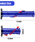 Anti Winding Roller Brush for DC65 DC66 Robotic Vacuum Cleaner Replacement Bar Roll dimensions with adjustable rotation