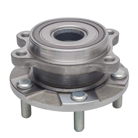 2 Pack Front Wheel Hub Bearing Assembly For Toyota RAV4 2006 2018 Fits 06 12 3.5L V6 Only Also Compatible With 2016 2019 Mirai And 2011 2016 Scion TC Manual Transmission Premium ISO Certified Quality Beefed Up OE Upgrade Hub Bearing Set close-up