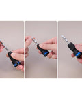 Get Your Hands On This Awesome Bolt Extractor Kit With Multi Spline Easy Out Set And Quick Release Tool, 1/4 in bit holder, steel