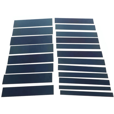 20 Pairs 1/32 Inch Wide 6 Inch Long Steel Precision Parallel Sets For Machinists, Hardened Alloy Steel, Hot Work Treated, Delivers 0.0002 Inch Accuracy And Tight Tolerances For Exact Alignment And Smooth Boss Level Machining