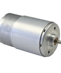 Side view of Torque Magnetic Mini Electric Motor 555 DC 24V 3500RPM With Bracket For DIY Hobby Projects And Electric Screwdriver Drill Tools High Torque