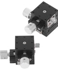 Axes Sliding Stage Pro Grade With Dovetail Guide And Lead Screw, Manual Fine Tune Table for lab and optical alignment, top view