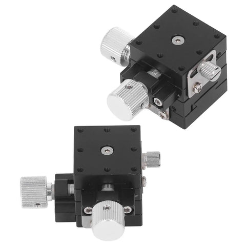 Axes Sliding Stage Pro Grade With Dovetail Guide And Lead Screw, Manual Fine Tune Table for lab and optical alignment, top view