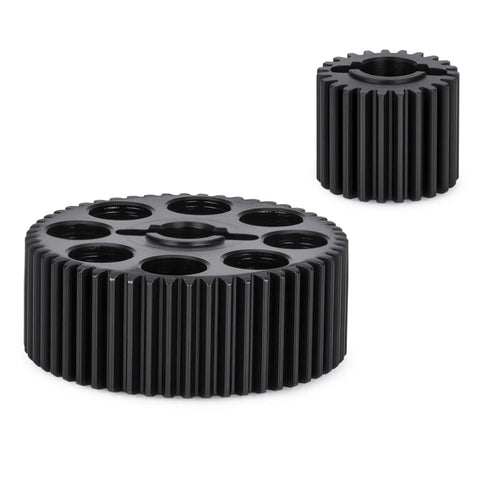 Slick Lightweight Front Gear Set For 13T And 16T Ratios, black metal gears for Vs4 10 Phoenix Portal and VFD transmission kits.