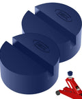Blue Floor Jack Pad Universal Jack Stand Rubber Pinch Protector Car Adapter Kit 2 Pack 3 Ton Capacity For Cars SUVs Trucks Sedans