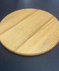 16-Inch Heart Pine Lazy Susan for Kitchen and Dining Table Non-Slip 360 Degree Turntable Organizer, solid wood detail