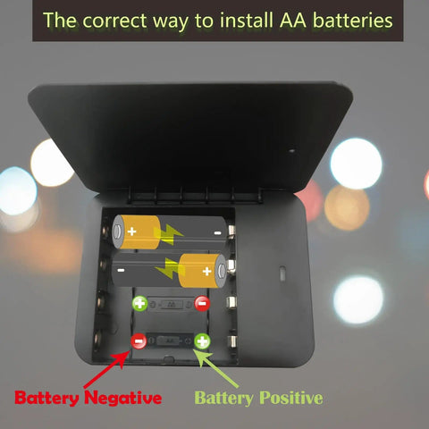 Battery Operated Phone Charger With LED Light And USB Output Emergency Power Bank Powered By 4 AA Batteries installation guide