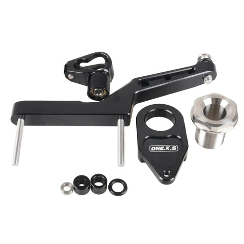 Kawasaki Ninja ZX-6R CNC Stabilizer Damper Beefed-Up Complete Steering Mounting Bracket For ZX636R ZX-6R 2023 2024 2025