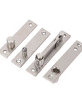 Heavy Duty Stainless Steel Pivot Hinge With 360 Degree Rotation for wood or aluminum frames and concealed doors supports up to 300 lbs