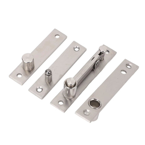 Heavy Duty Stainless Steel Pivot Hinge With 360 Degree Rotation for wood or aluminum frames and concealed doors supports up to 300 lbs