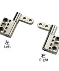 2 Pack Zinc Alloy Damping Hinge Set With 360 Degree Rotatable Torque Shaft For Cabinet And Gate Friction Hinges 0.56 Nm