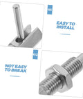 Tough As Nails Stainless Steel Spring Plunger Pin With L Handle For Cabinets Molds And Industrial Machinery Quick Release Safety Lock and Heavy Duty Catch Latch, close-up showing installation and durability.