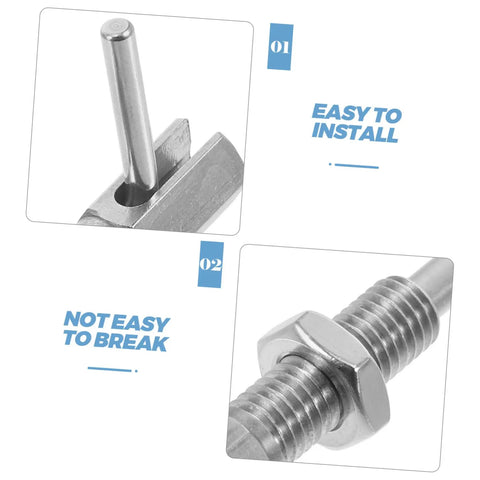 Tough As Nails Stainless Steel Spring Plunger Pin With L Handle For Cabinets Molds And Industrial Machinery Quick Release Safety Lock and Heavy Duty Catch Latch, close-up showing installation and durability.