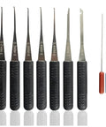 12 Piece Comprehensive Extractor Kit With Durable Stainless Steel Tools And Ergonomic ABS Handles for broken part removal