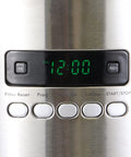 Close-up of control panel on 12 Cup Programmable Drip Coffee Maker With Glass Carafe No Mess Auto Shut Off Pause And Serve
