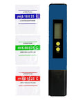 Pocket Size Digital PH Meter Pen With LCD Display For Quick Water Testing High Accuracy ATC Calibration For Aquarium Pool Wine Urine And Hydroponics Includes TDS Meter And Portable On The Go Design with calibration powders