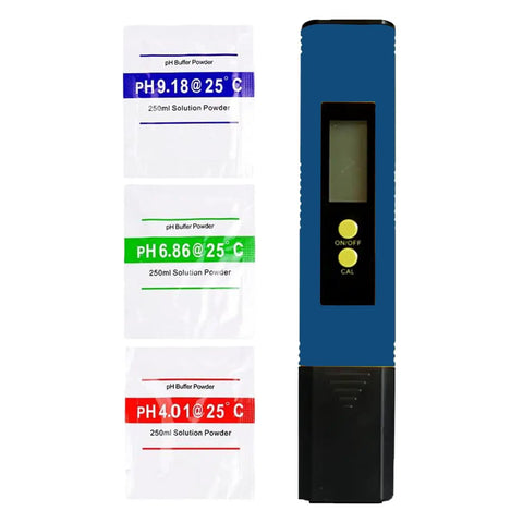 Pocket Size Digital PH Meter Pen With LCD Display For Quick Water Testing High Accuracy ATC Calibration For Aquarium Pool Wine Urine And Hydroponics Includes TDS Meter And Portable On The Go Design with calibration powders