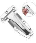 Heavy Duty Stainless Steel Rear Door Hinge For Trucks And Cargo Containers Built Tough Marine Grade Hardware, detailed view.