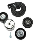 Heavy Duty Drive Belt Tensioner Assembly For Chrysler Dodge And Jeep 3.6L V6 Engine Serpentine Kit With Idler Pulley, metal parts.