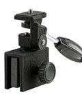 Car Window Mount for Spotting Scopes and Binoculars Adjustable Pan Head Heavy Duty Metal Clamp, side view