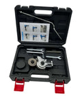 Double Head Sheet Metal Nibbler Drill Attachment for Iron And White Sheet Metal in Style B Plastic Box with accessories