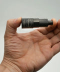 Person holding part of Seat Power Tool Extractor Set For Symmons Temptrol Valves Includes Extractor Classic Extractor Evolve Diverter