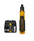 Handheld Electric Grinding And Engraving Pen Kit With 58 Bits for wood carving, stone carving, jade polishing; front view