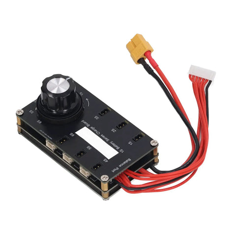 Gotta Grab This Top Shelf GNB27 PH2.0 Balance Charge Adapter with knob for simultaneously charging six LiPo batteries.