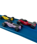 Three Pack 1/64 Scale Race Cars For High Speed Track Action On 1/64 Scale Tracks Compatible With Popular Racing Sets Great Gift For Kids And Collectors Seeking Fast Fun