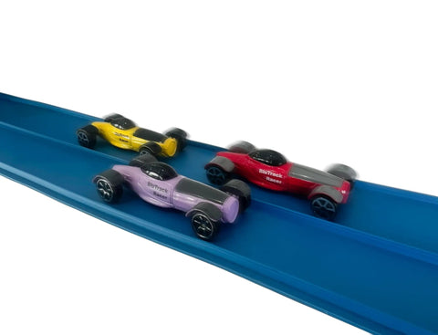 Three Pack 1/64 Scale Race Cars For High Speed Track Action On 1/64 Scale Tracks Compatible With Popular Racing Sets Great Gift For Kids And Collectors Seeking Fast Fun