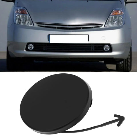 Front Bumper Tow Hook Cover Cap For Toyota Prius 2004 2009 Replacement Part 52127 47010 Weatherproof, Impact Resistant Plastic