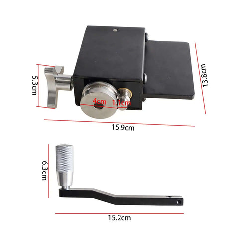 Bead Roller Tool For Five Eighths Inch And Larger Tubing Beader For Intake And Intercooler Piping Aluminum Vise Mounted