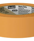 Heavy Duty Painters Tape Set Six Rolls 1.41 Inch By 60.1 Yard For Vinyl Carpet Metal Plastic Indoor And Outdoor Masking Tape With Pro Grade Hold And Three Day Clean Removal, single roll displayed