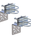 Pole Mount Bracket Anti Vibration For Security Cameras And PTZ Domes, Rock Solid Universal Wall Mount Kit with 3mm aluminum bracket
