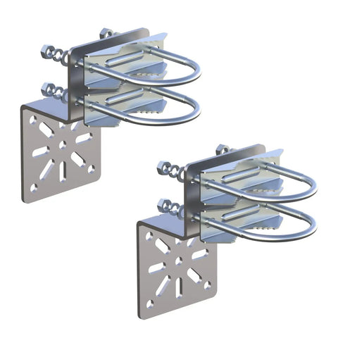 Pole Mount Bracket Anti Vibration For Security Cameras And PTZ Domes, Rock Solid Universal Wall Mount Kit with 3mm aluminum bracket