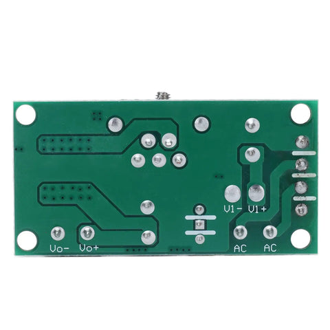 No Fuss Adjustable Dc Dc Power Supply Module Featuring Wide 5V To 48V Input Range And Smooth Step Down Output Up To 33V At 3 Amps circuit board view with clear markings