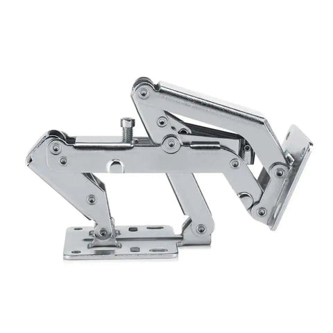 Two Pack 170 Degree Cabinet Door Hydraulic Hinges With Screws Soft Close For Thick Panel Wardrobe Hardware, chrome finish