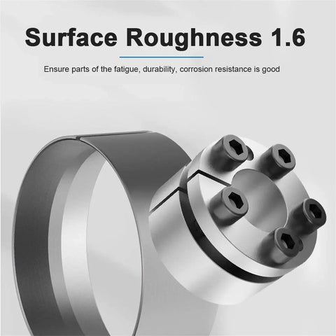 Expansion Bushing Z3B KTR203 Key Free Bushing TLK132 Expansion Joint Bushing Lock Bushing KTR200 D35 D60 L28, close-up view