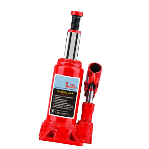 Heavy Duty 5 Ton Hydraulic Bottle Jack For Cars And Trucks Rock Solid Manual Car Lift with vertical design.