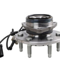 Front view of Front Wheel Hub And Bearing Assembly For 4x4 With ABS And 6-Lug Fits 1999-2006 Chevy Silverado GMC Sierra Tahoe Suburban Yukon And Escalade Premium Direct Replacement Front Hub Bearing Assembly
