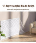No Sweat Removable Aluminum Air Vent Grille Paired With A Slick Louvered Access Panel For Ceiling Drywall Install Delivering Solid Moisture Proof Airflow Management At 32X32 Inches Dimensions in a modern living room