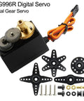 MG996R Metal Gear Digital Servo Motor 6 Pack High Speed Torque Servo for RC helicopter car boat and robot projects kit
