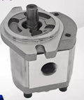 High Pressure Gear Pump For Hydraulic Oil Systems Workhorse HGP-3A-F13R High Flow Gear Pump With Minimal Pulsation Industrial Grade Performance For Demanding Hydraulics Reliable Oil Pump, silver metal housing