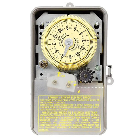 14 Day Skipper Sprinkler Timer With Customizable Water Conservation And Rain Ready Design, front view with dial and settings