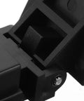 Close-up of 1 Pair Dust Cover Hinges For Vinyl Record Player with Soft Close Damping Quiet Self Closing Hinge detail.