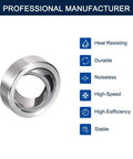Top Shelf GE8C Sealed Spherical Plain Bearings Two Piece Bundle With 8mm Bore and 16mm Width, steel bushings showcased.
