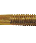 Front view of Five Sixteenths By Three And Three Quarters Inch Nut Style Carbon Steel Anchor With Yellow Dichromate Finish, 900 LB Ultimate Pullout.